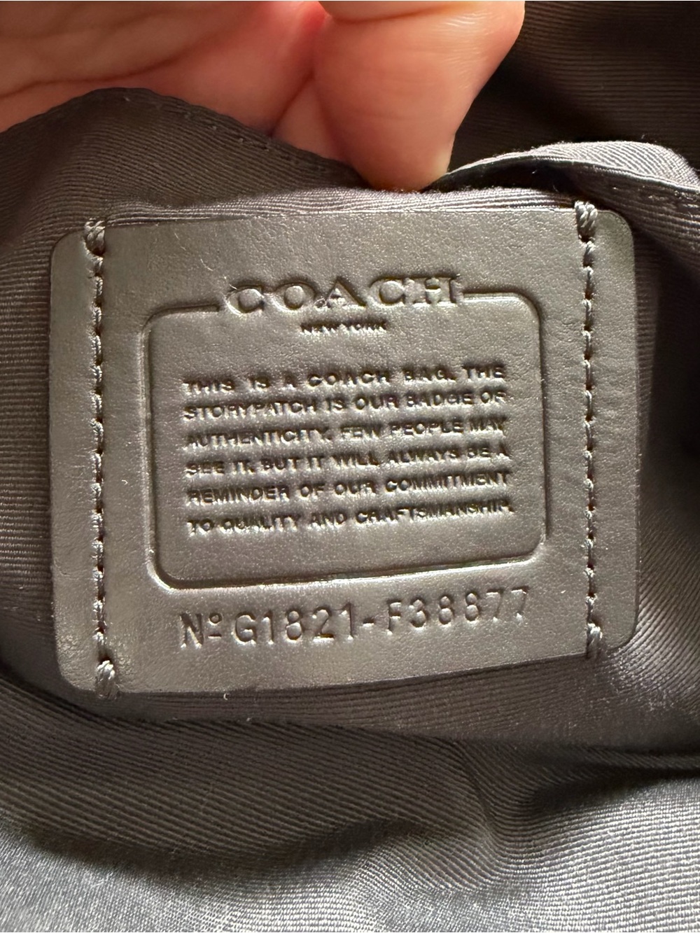 Coach Mini Emma Satchel S38877 Rose Gold Crossbody Bag - Picture 8 of 9